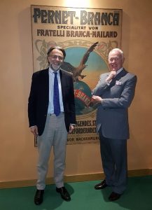 Tony Buzan in Branca