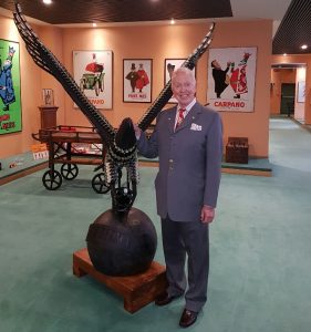 Tony Buzan in Branca