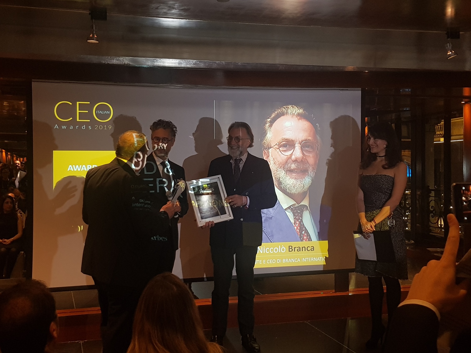 Ho ricevuto il CEO Italian Award 2019