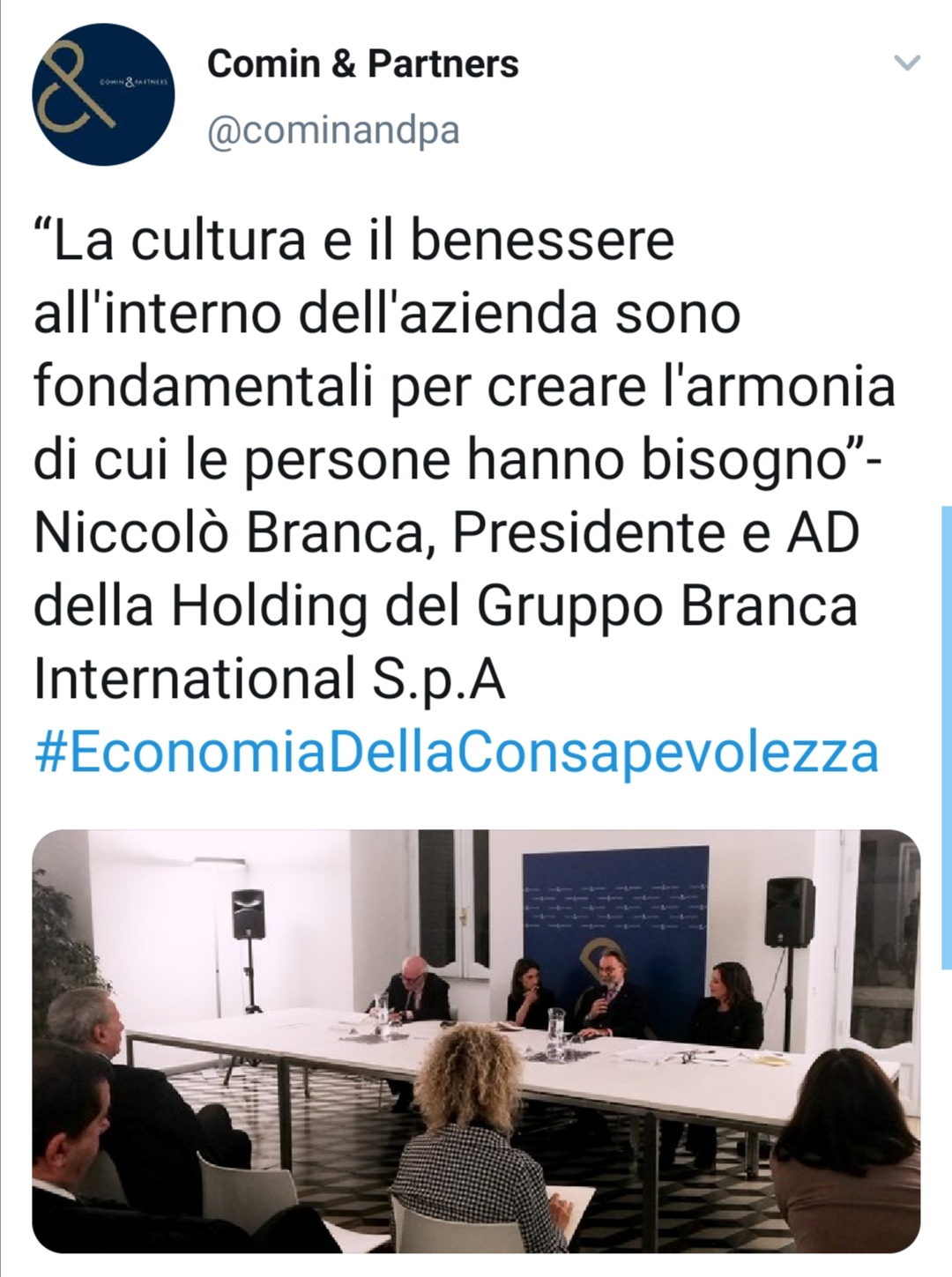 Il filosofo, l'imprenditrice e l'Economia della Consapevolezza